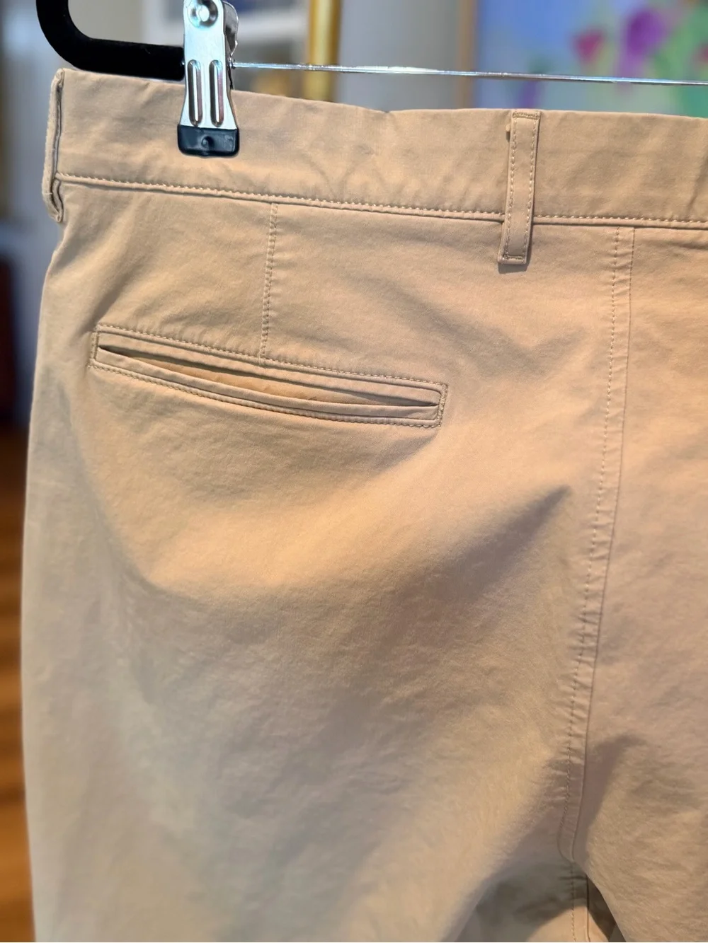 J. Crew Stretch Athletic Straight Leg Chino Khaki Pants 34x34